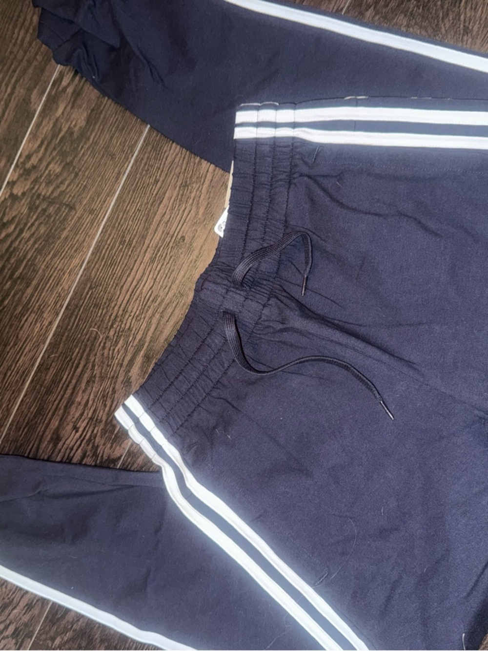 adidas Jogger Pants with White Side Stripes